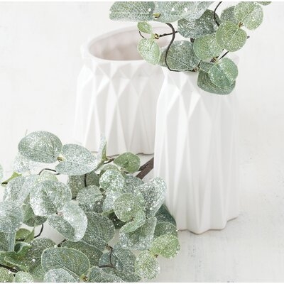 Shoko White 4.5'' Ceramic Table Vase - Image 0