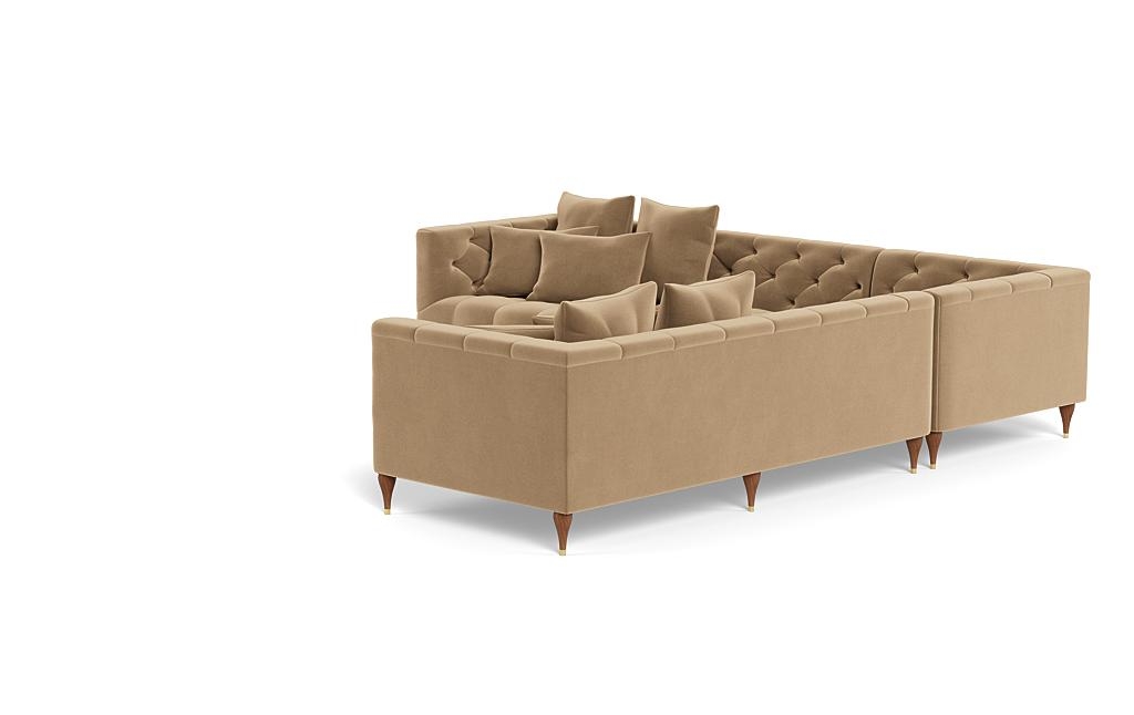 Ms. Chesterfield Corner Sectional Sofa by Apartment Therapy - Image 2