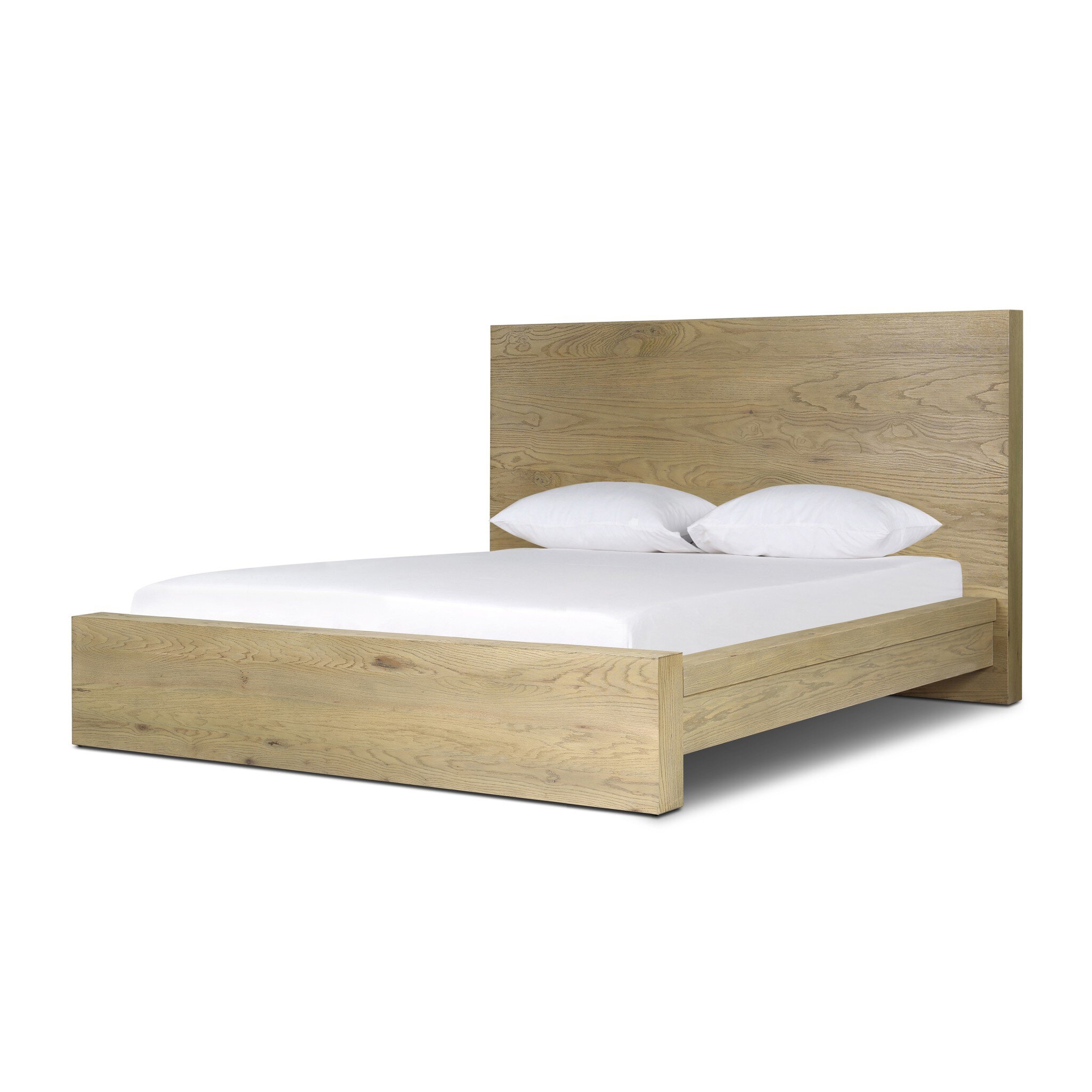 Torrington Bed - Sandy Oak Resawn - Image 1