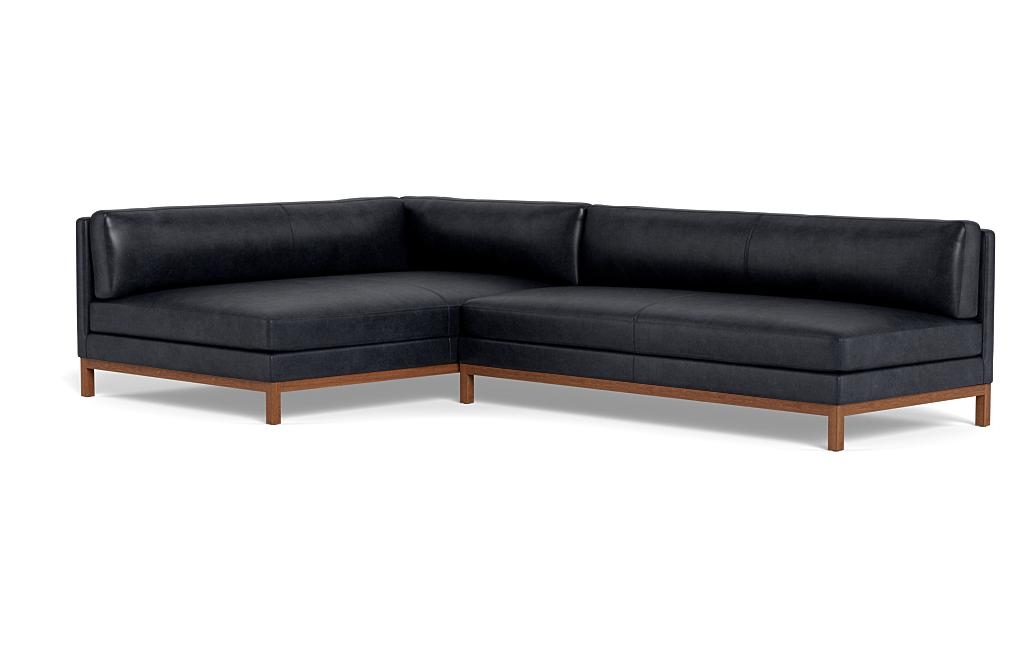 Jasper Leather Left Chaise Sectional - Image 2