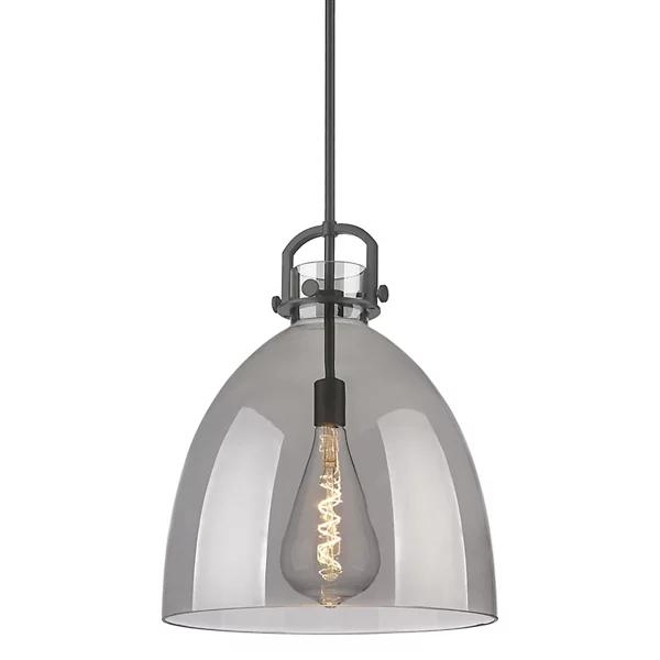 Preston Arched Frame Glass Dome Pendant - Image 0