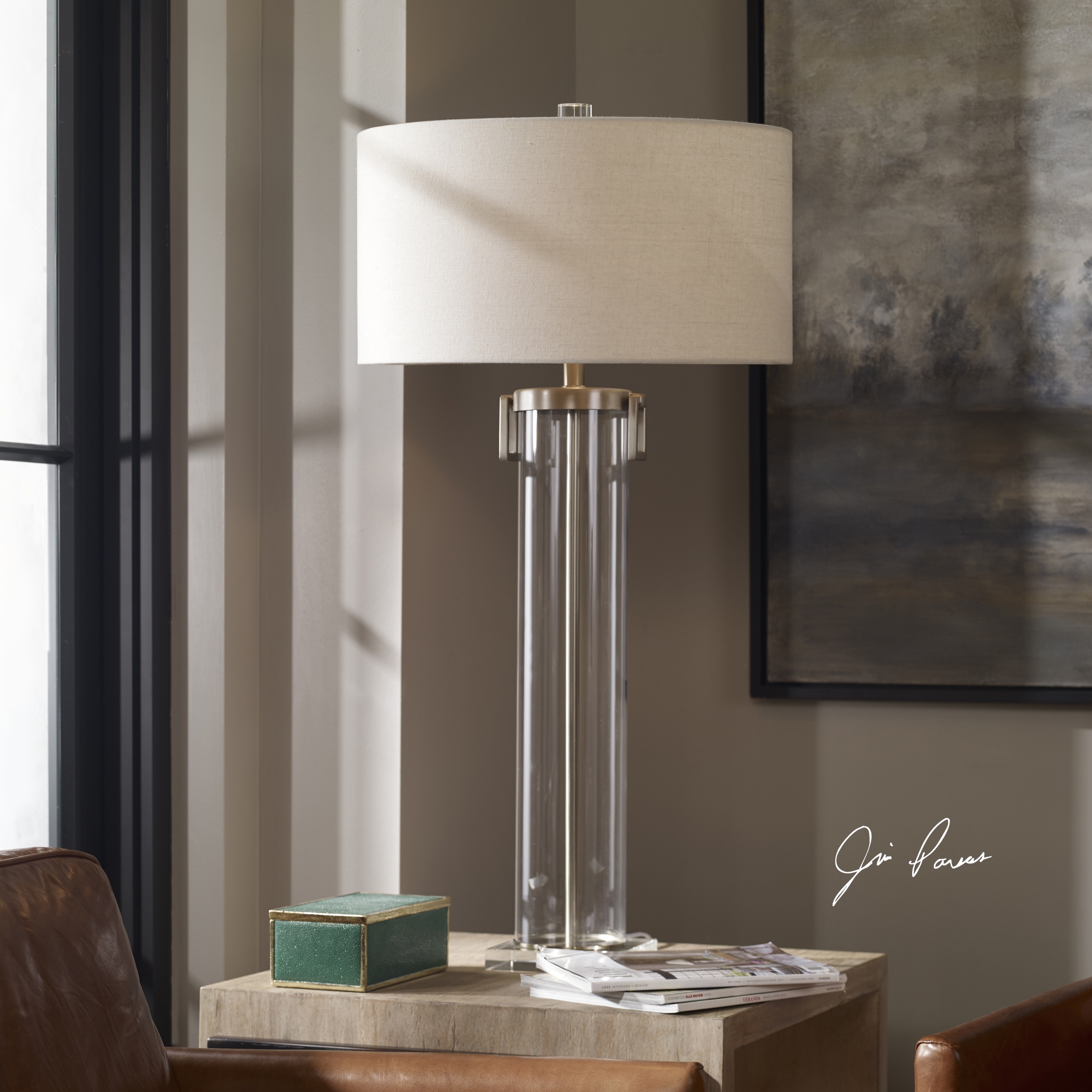 Monette Tall Cylinder Lamp - Image 0