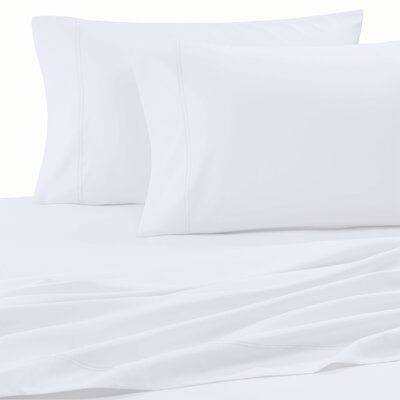 Charles Wrinkle Resistant Solid 300 Thread Count 100% Cotton Sateen Pillowcase - Image 0