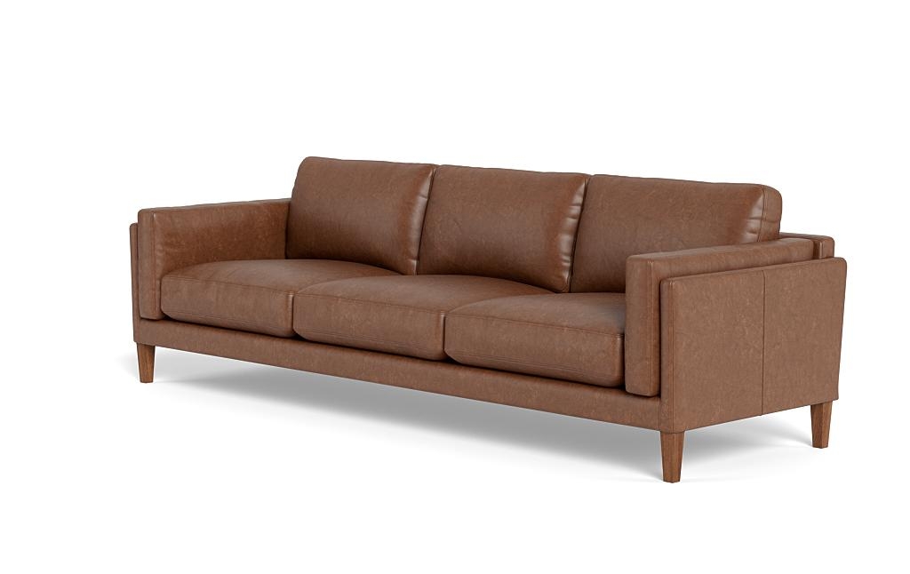 Gaby Leather 3-Seat Sofa - Image 2