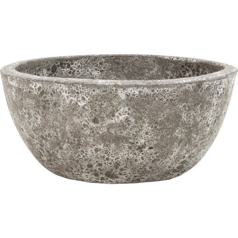 JANUS et Cie Krater Decorative Bowl Color: Andesite - Image 0