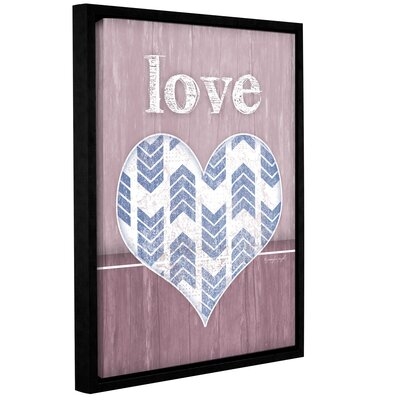 Love Heart Gallery Wrapped Canvas - Image 0