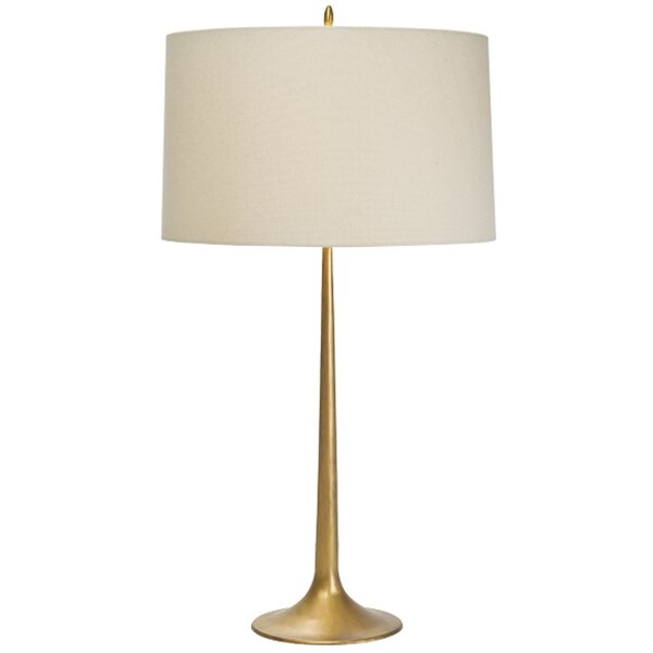 The Natural Light Gabriel 32"" Gilded Iron Table Lamp - Image 0