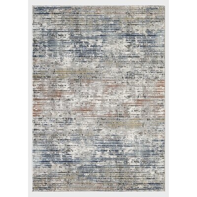 Islet Abstract Ivory Area Rug - Image 0