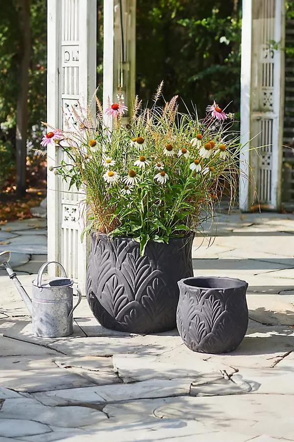 Paloma Ceramic Planter, 23" - Image 0