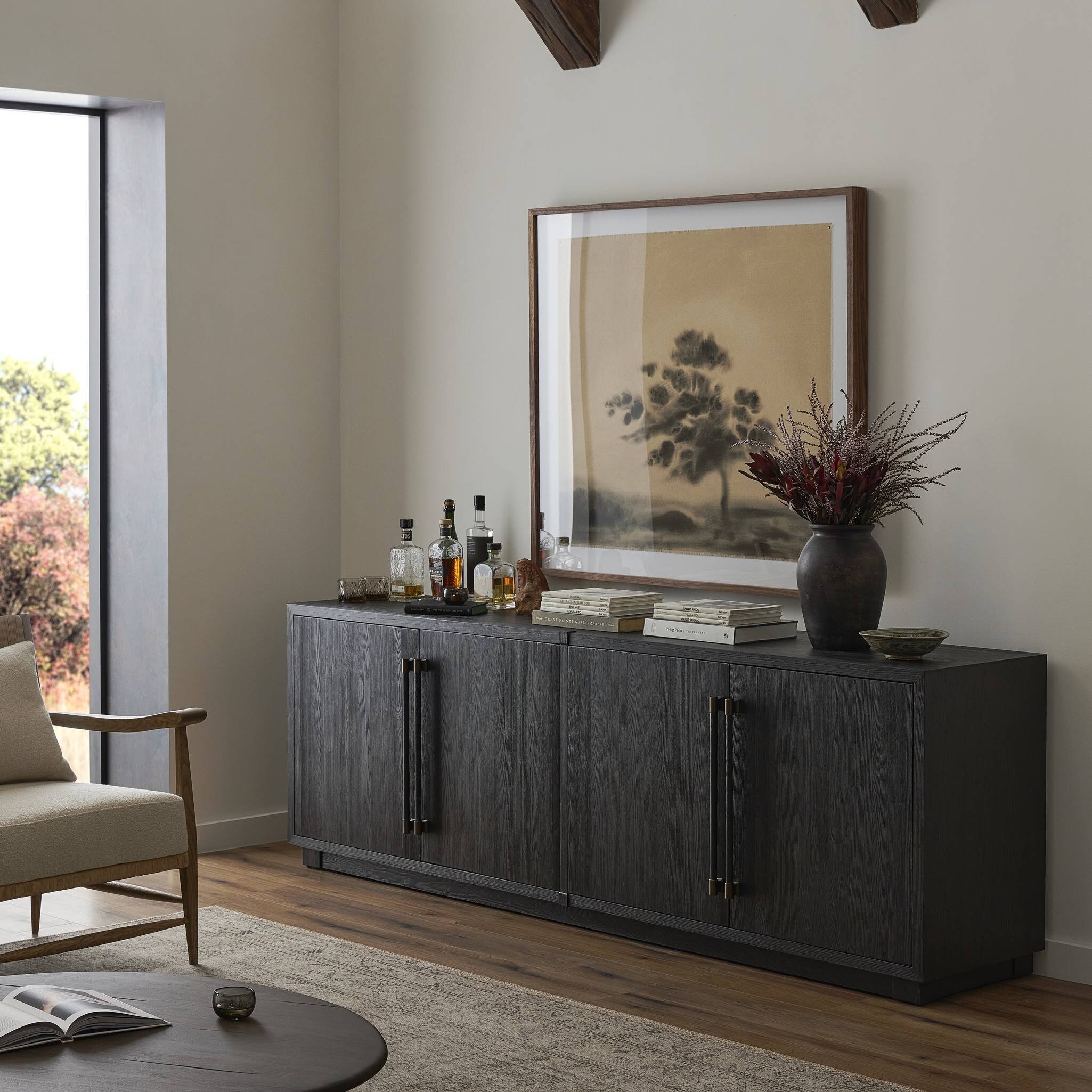 Adolfo Sideboard - Modern Black Ash - Image 3