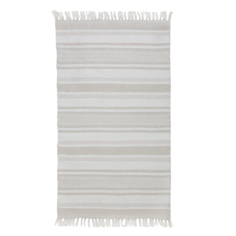 Pom Pom At Home Calypso Cotton Sand Rug Rug Size: Rectangle 5' x 8' - Image 0