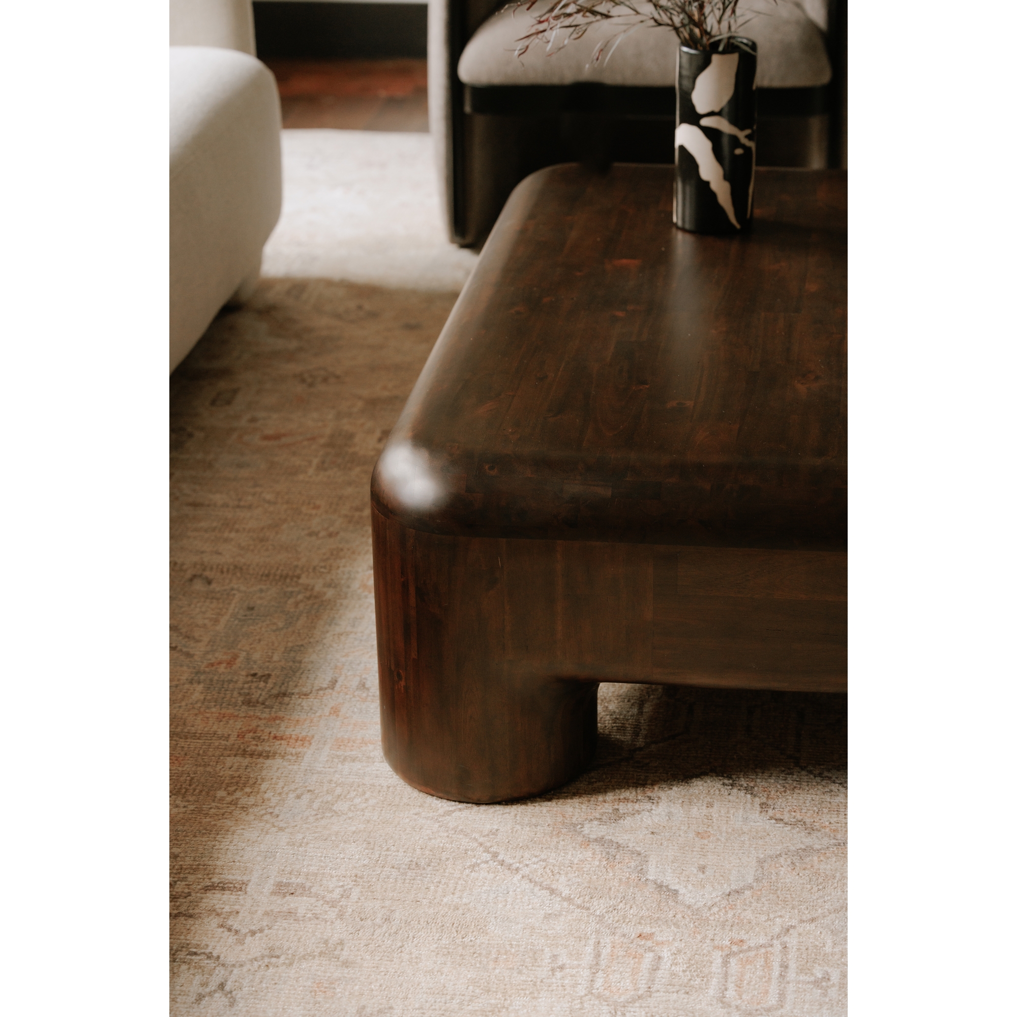 Rowan Coffee Table Dark Brown - Image 6