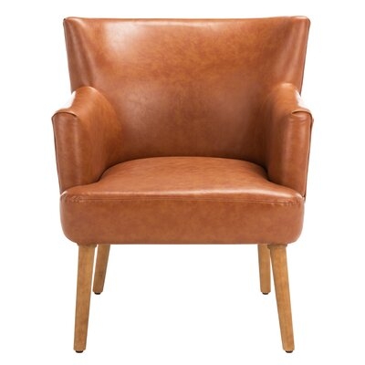 Delfino Accent Chair in , Cognac - Image 0