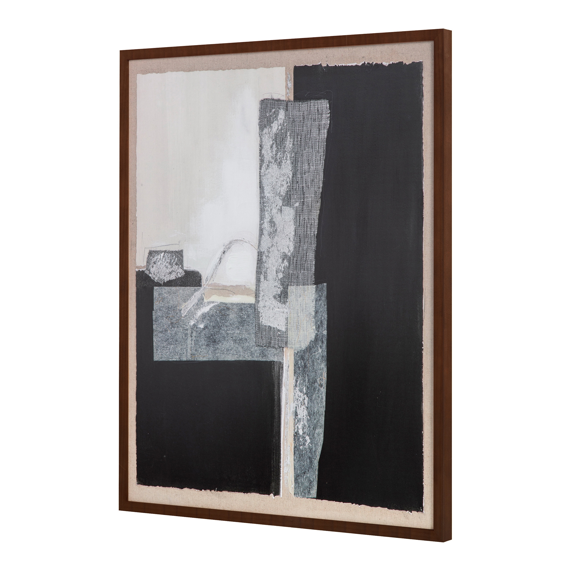 COMPOSITION FRAMED PAINTING - Image 1