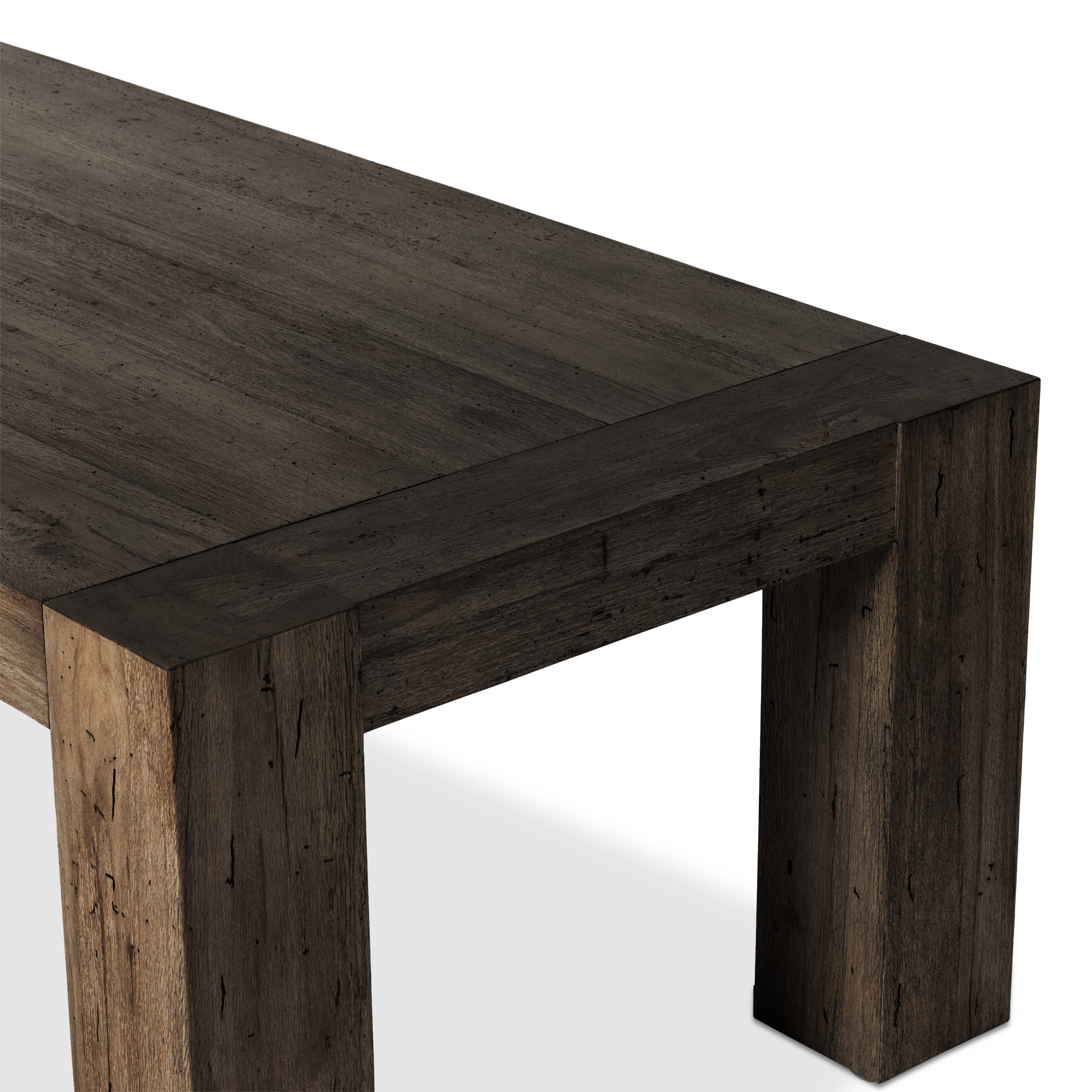 Abaso Dining Table 108"-Ebony Rustic - Image 5