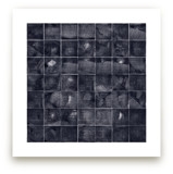 Relief Print Squares Limited Edition Fine Art Print 2 - Image 0