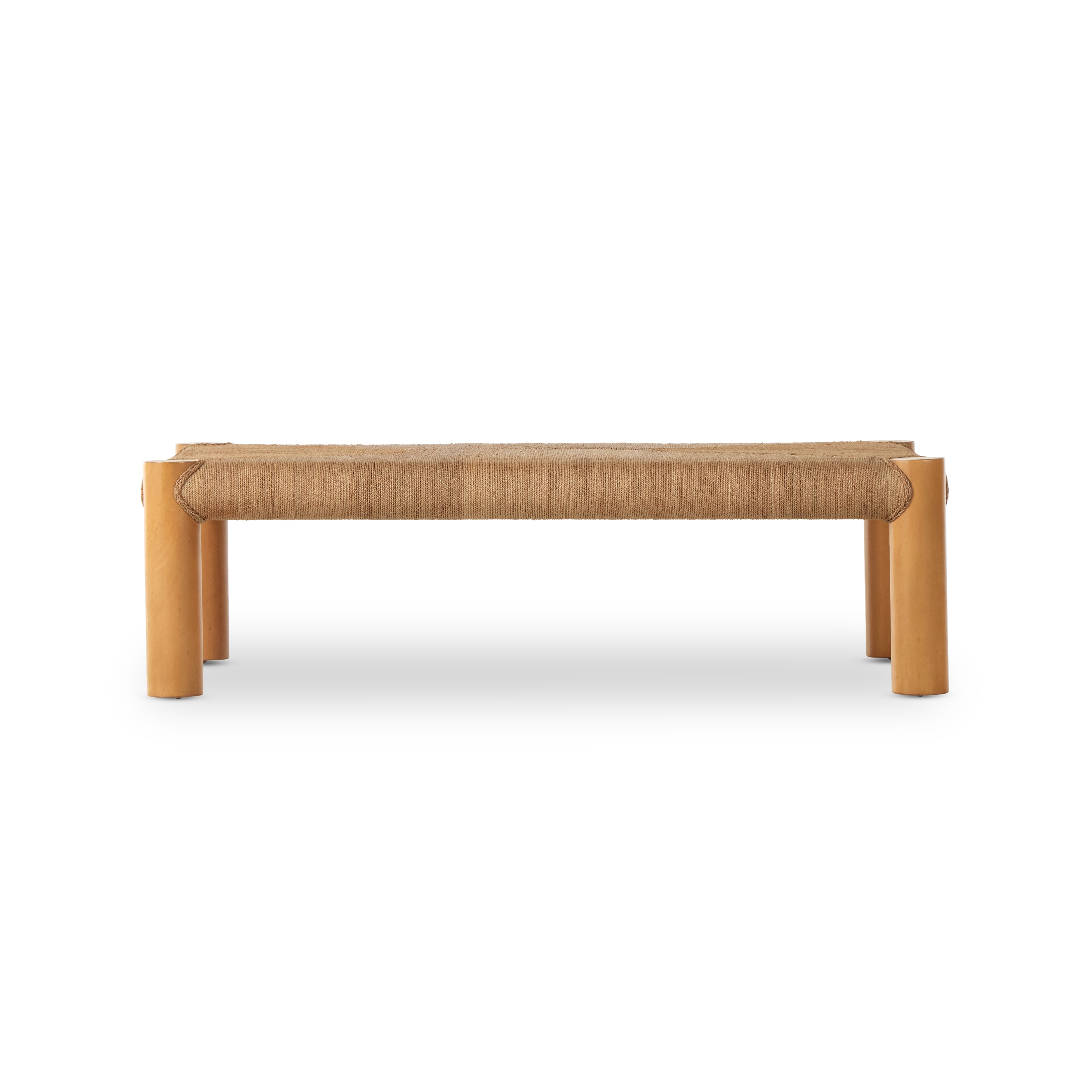 Olin Coffee Table-Light Wash Mahogany - Image 4