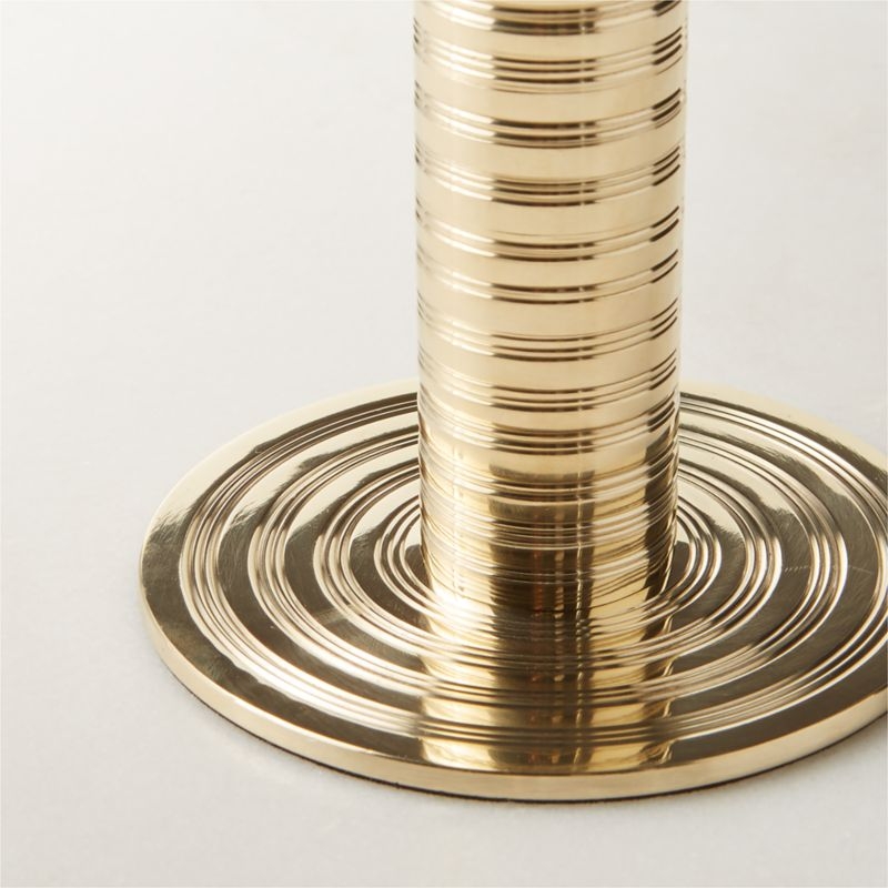 Spencer Brass Taper Candle Holder Large - Image 2