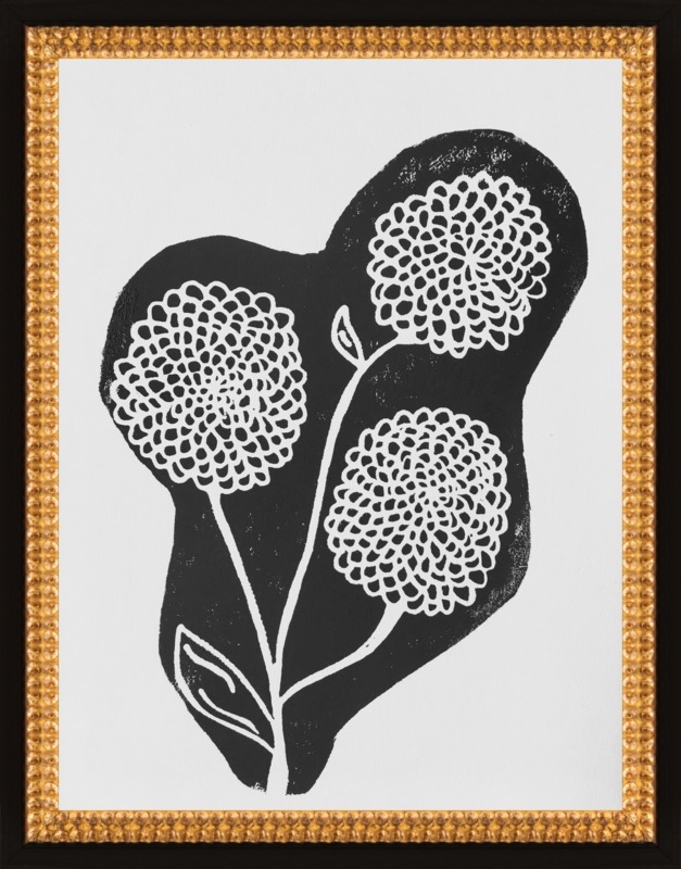 Black and White Bouquet by Stacy Rajab for Artfully Walls - Image 0