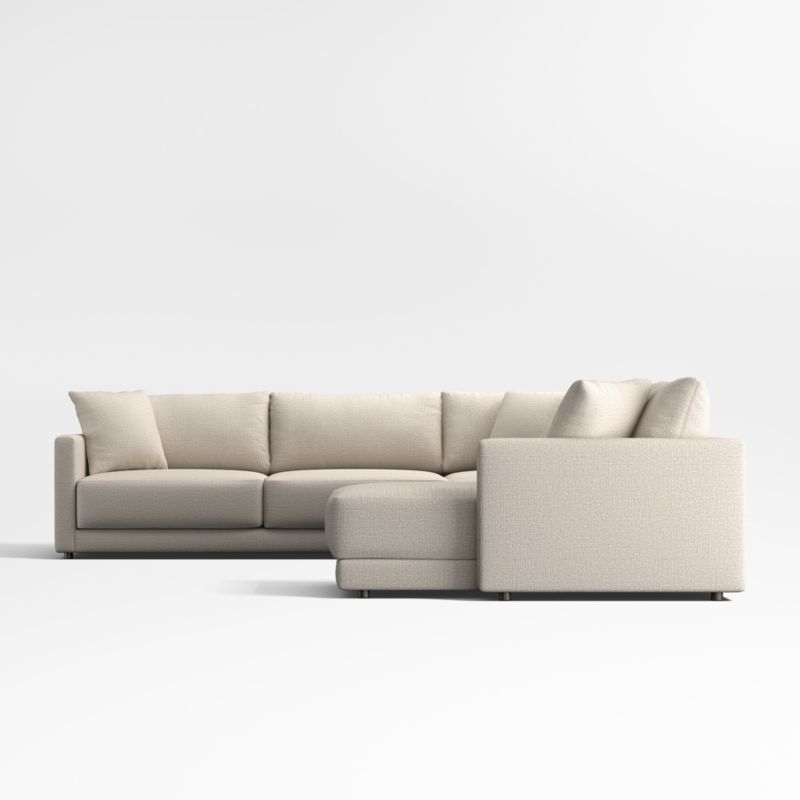 Gather Deep 4-Piece L-Shaped Sectional Sofa - Image 2