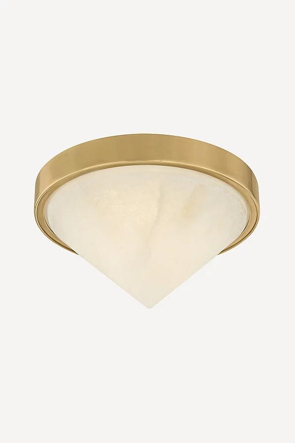 Colmar Alabaster Flush Mountu200b - Image 0