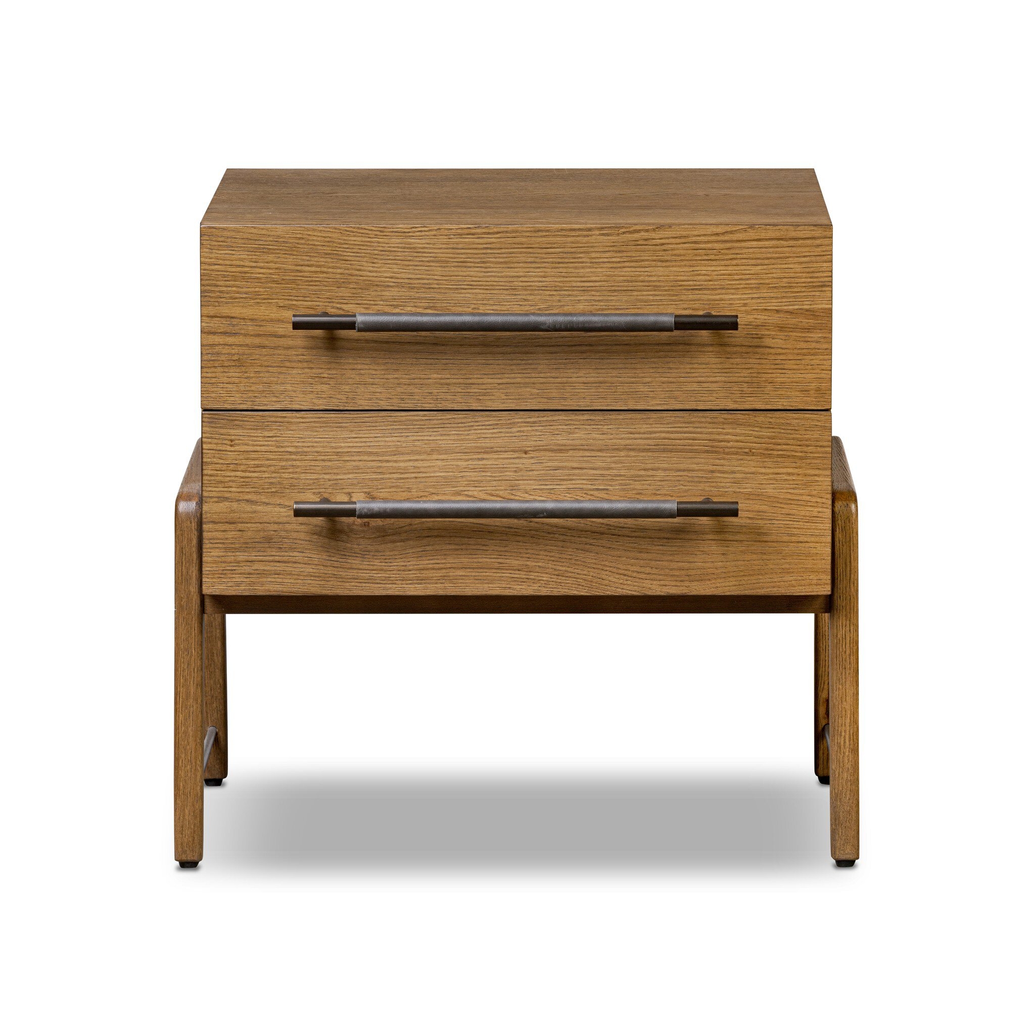 Rosedale Nightstand - Amber Oak Veneer - Image 0