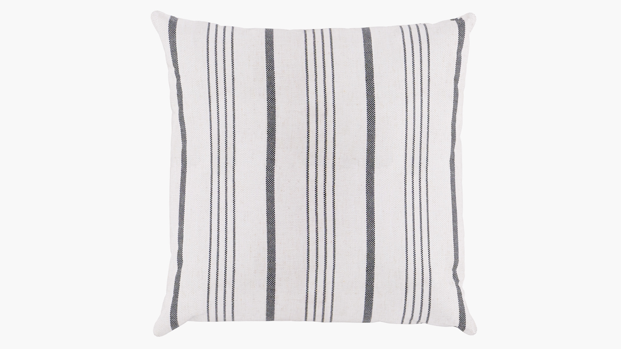 Throw Pillow 16", Black Market Stripe, 16" x 16" - Image 0