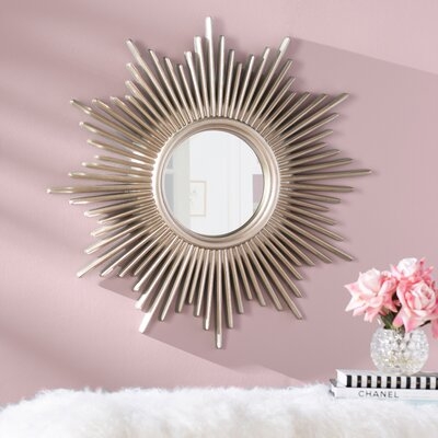 Josephson Starburst Glam Beveled Accent Wall Mirror - Image 0