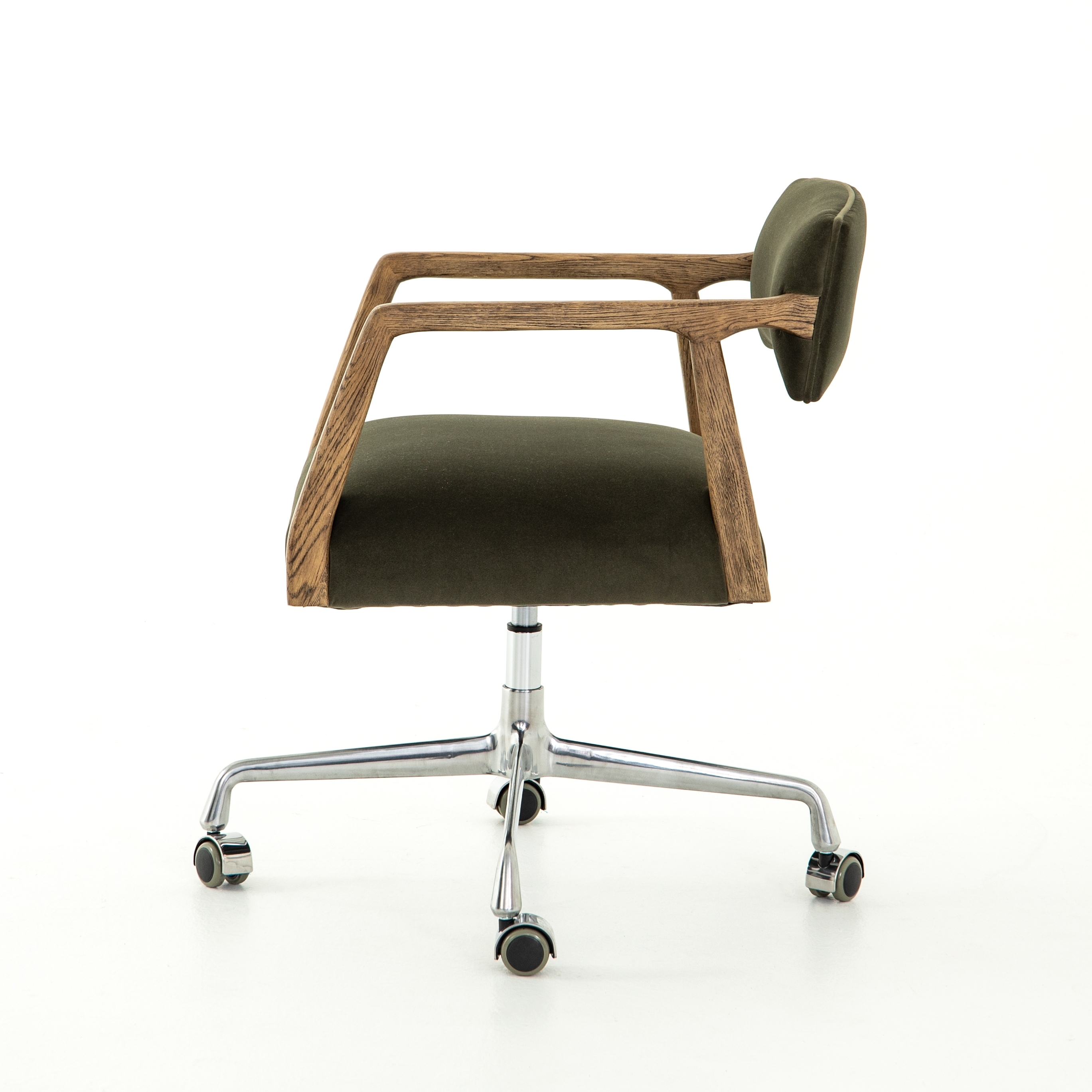 Tyler Desk Chair-Modern Velvet Loden - Image 6