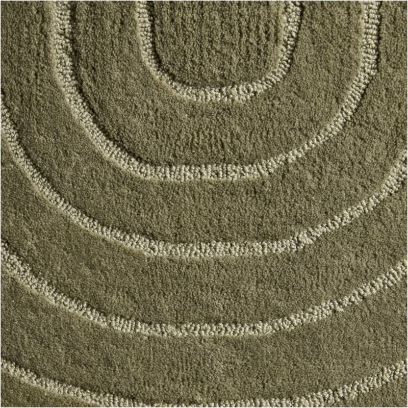 Geo Carved Verte Green Kids Performance Area Rug 8'x10' - Image 1