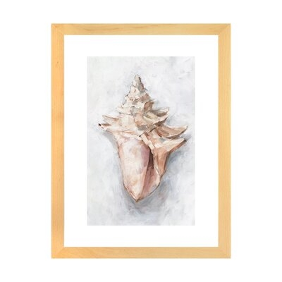 White Shell Study I by Ethan Harper - Painting Print - Image 0