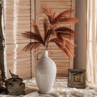 Faux Plant Reed Grass Stem In Various Colors 30" Tall - Image 0