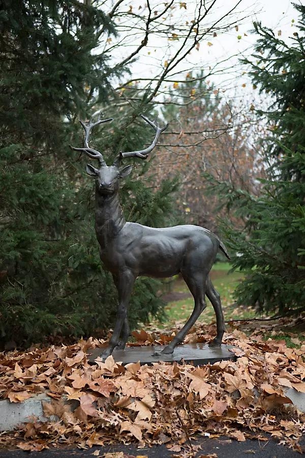 Alpine Iron Stag, Standing - Image 0