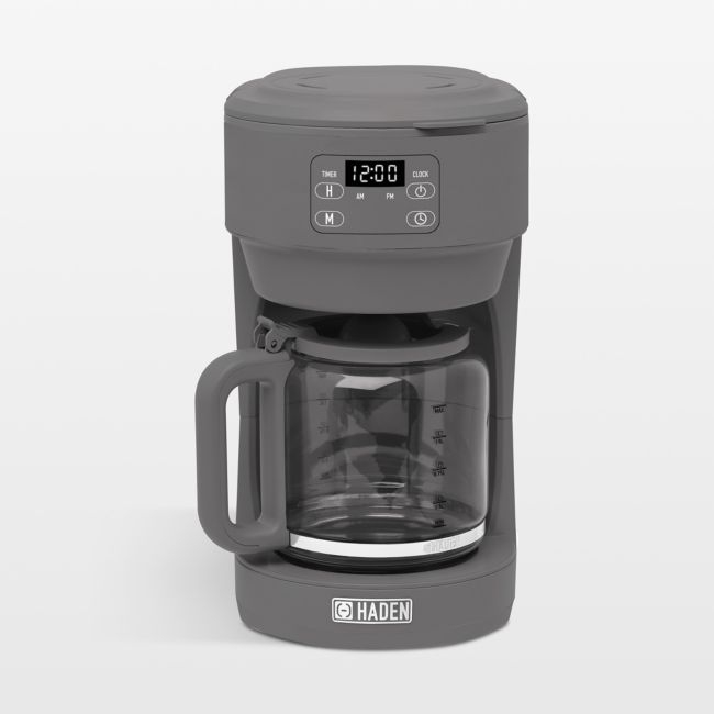 HADEN Chelsea Gray 10-Cup Drip Coffee Maker - Image 0