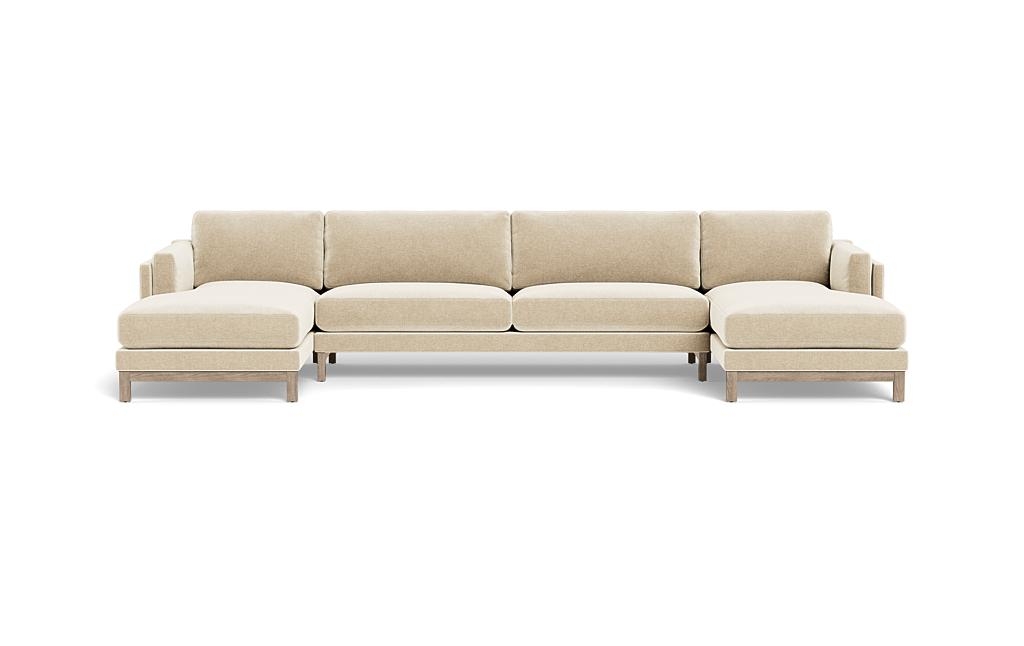 Gaby 3-piece 4-Seat U-Sectional - Image 0