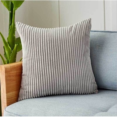 Schiff Square Cotton Pillow Cover and Insert - Image 0