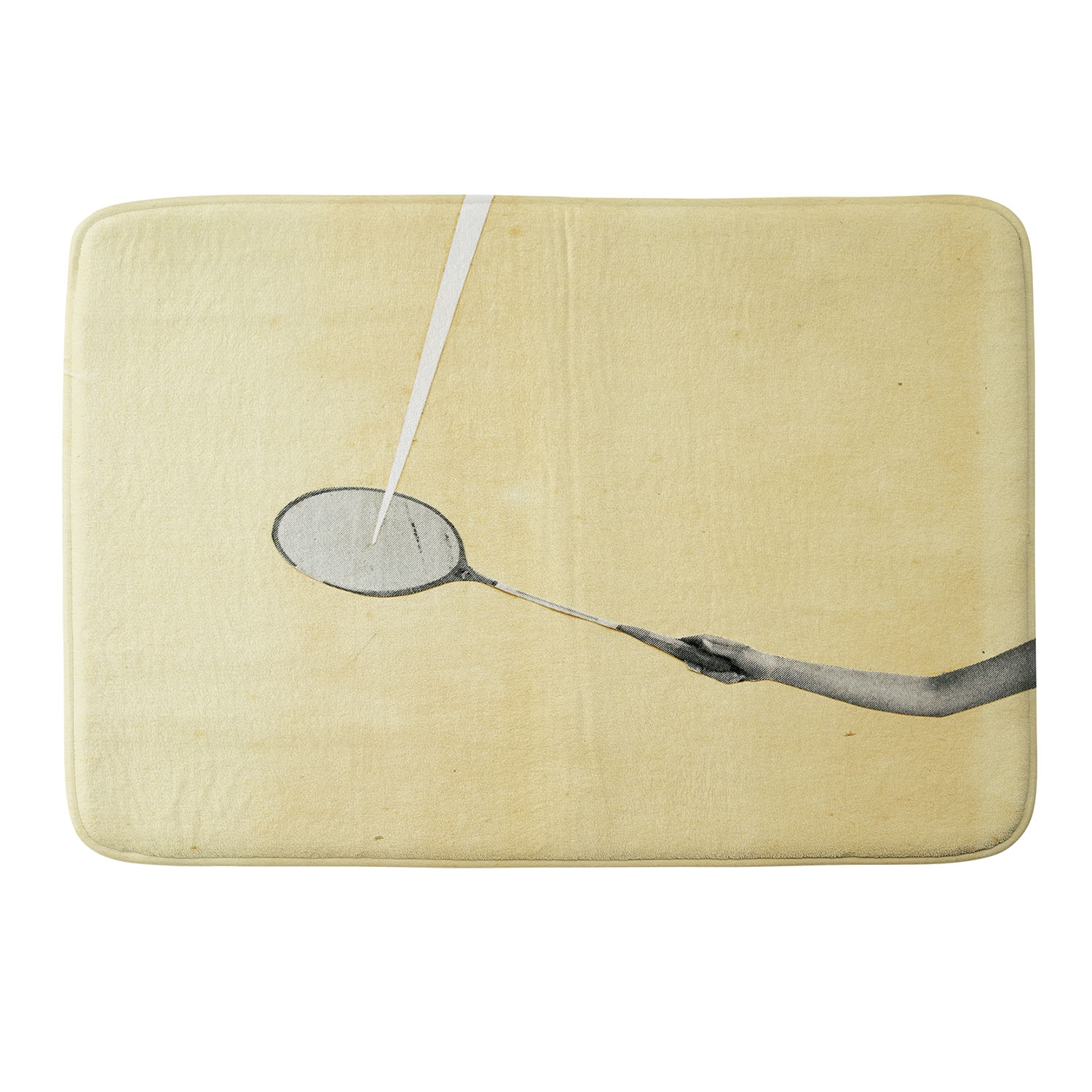 Tennis I by Cassia Beck - Memory Foam Bath Mat 17" x 24" - Image 0