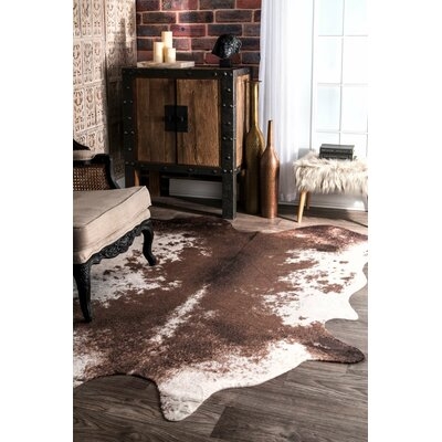 Cotten Brown Area Rug - Image 0