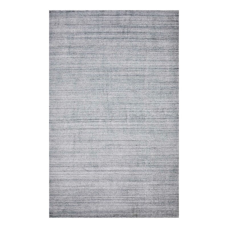 Solo Rugs Harbor Hand-Loomed Visco/Linen/Cotton Heather Area Rug - Image 0