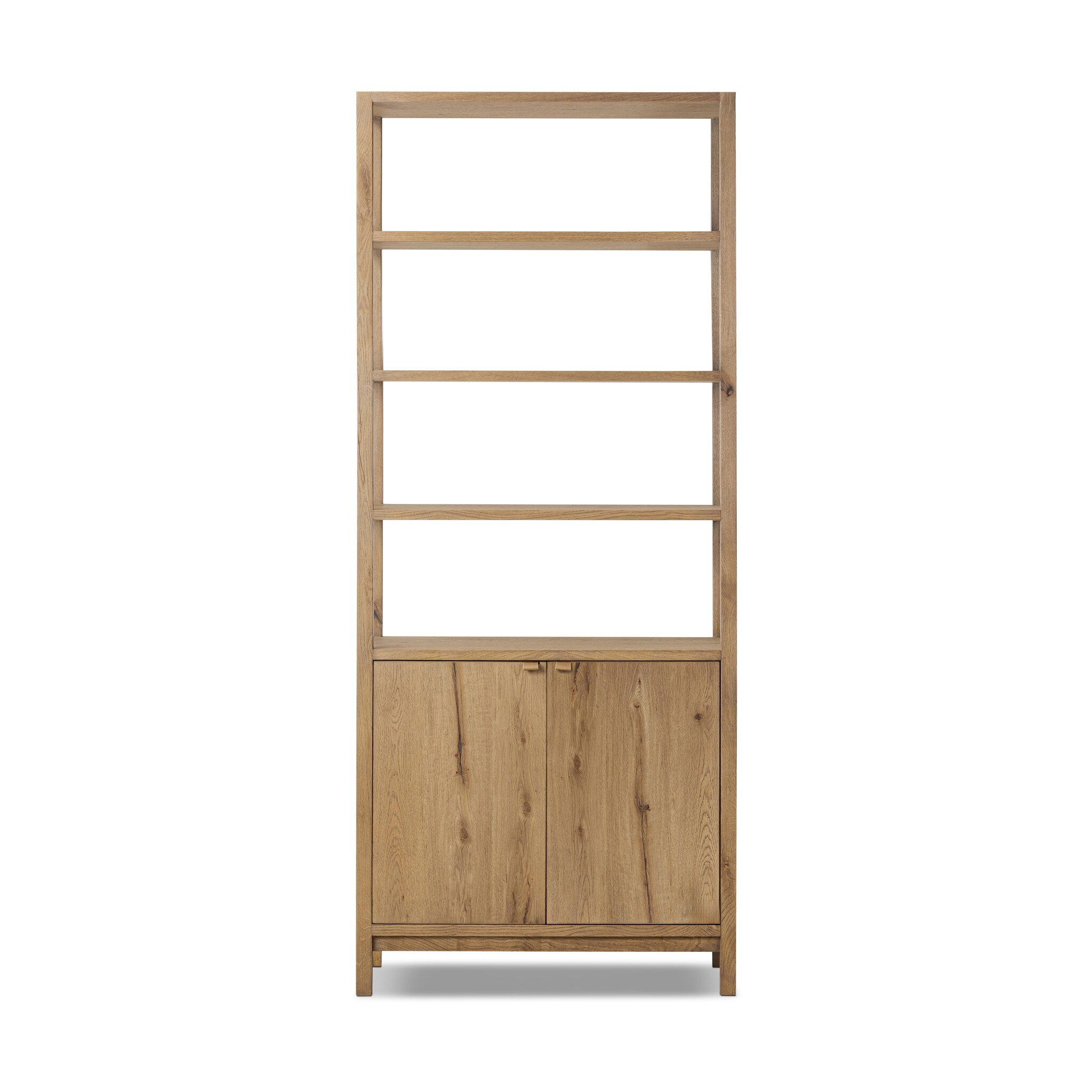 Tula Bookcase - Worn Oak Veneer - Image 0