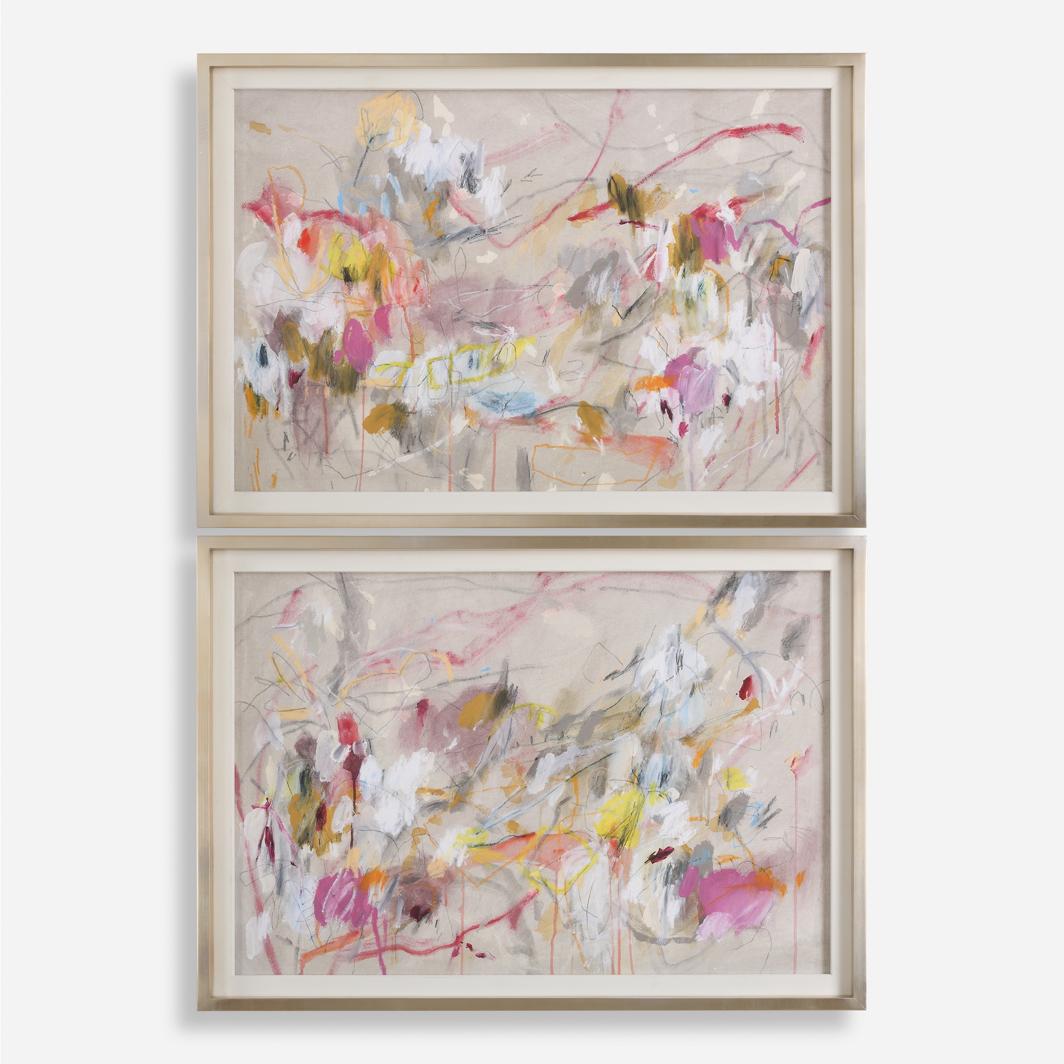 Metropolitan Rush Abstract Prints Set/2 - Image 0