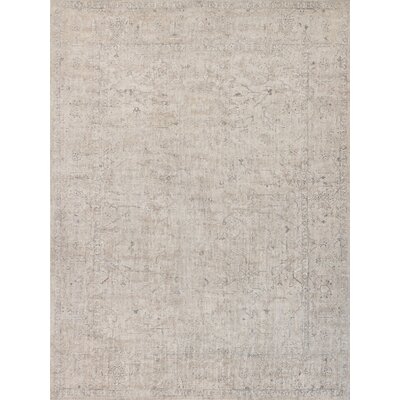 Tuscany Oriental Handmade Hand-Loomed Light Beige Area Rug - Image 0