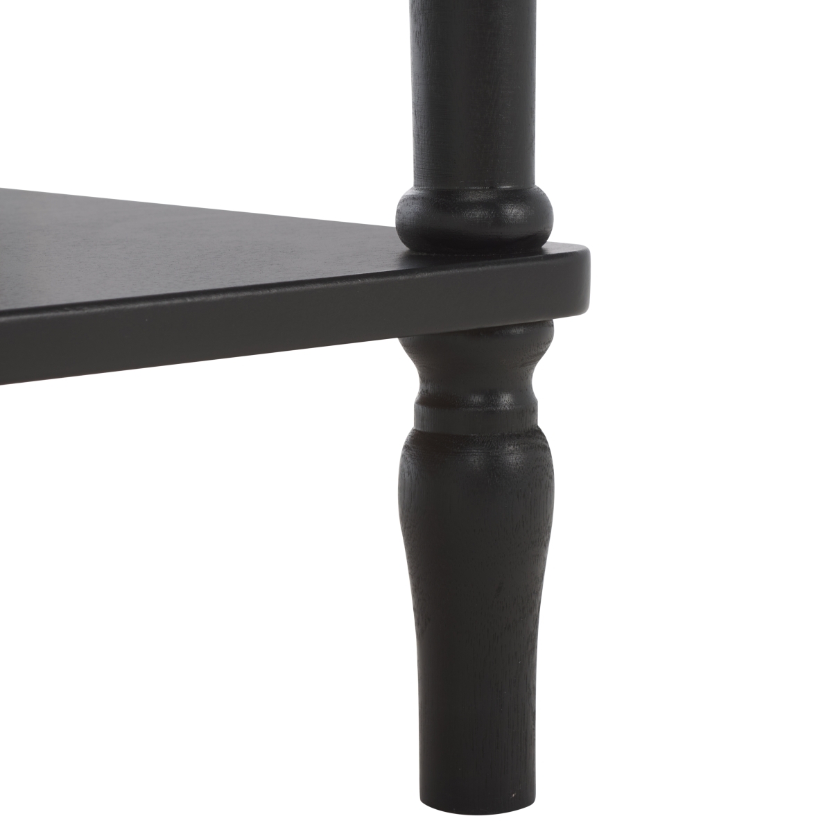 Haven 2 Drawer Small Console - Matte Black - Image 3