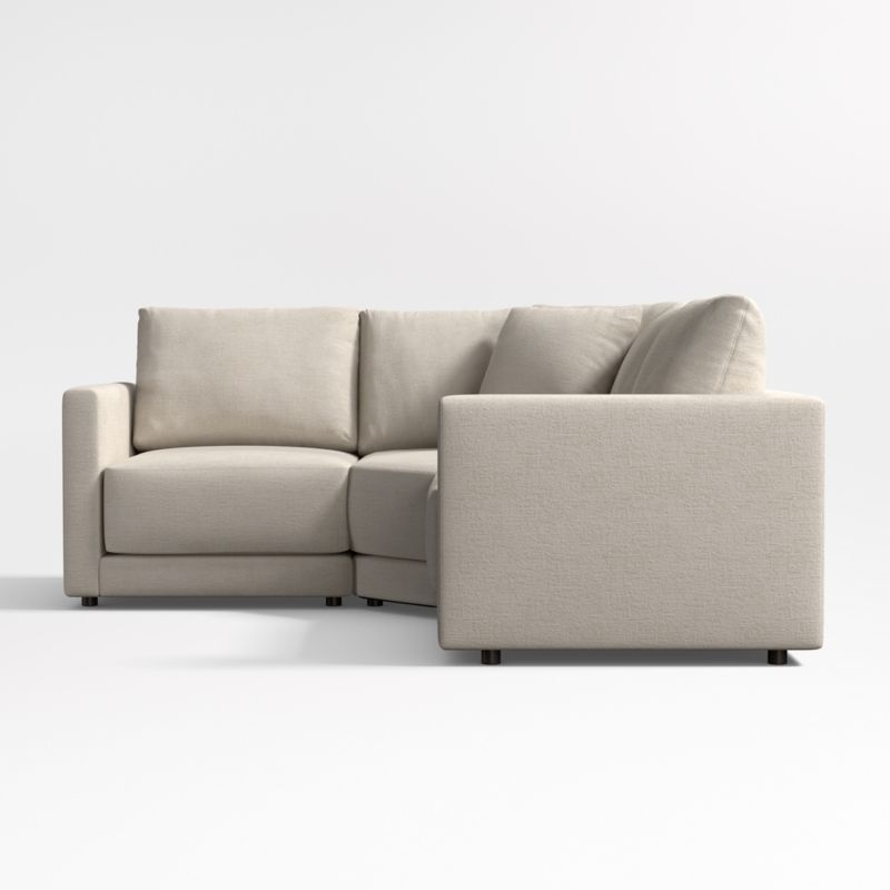 Gather 3-Piece Wedge Sectional Sofa - Image 2