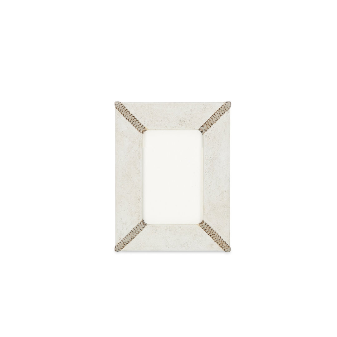 Designs by Alina Single Picture Frame in Cream/Gray - Image 0