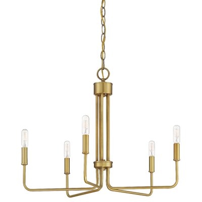 Dalessio 5 - Light Candle Style Classic / Traditional Chandelier - Image 0