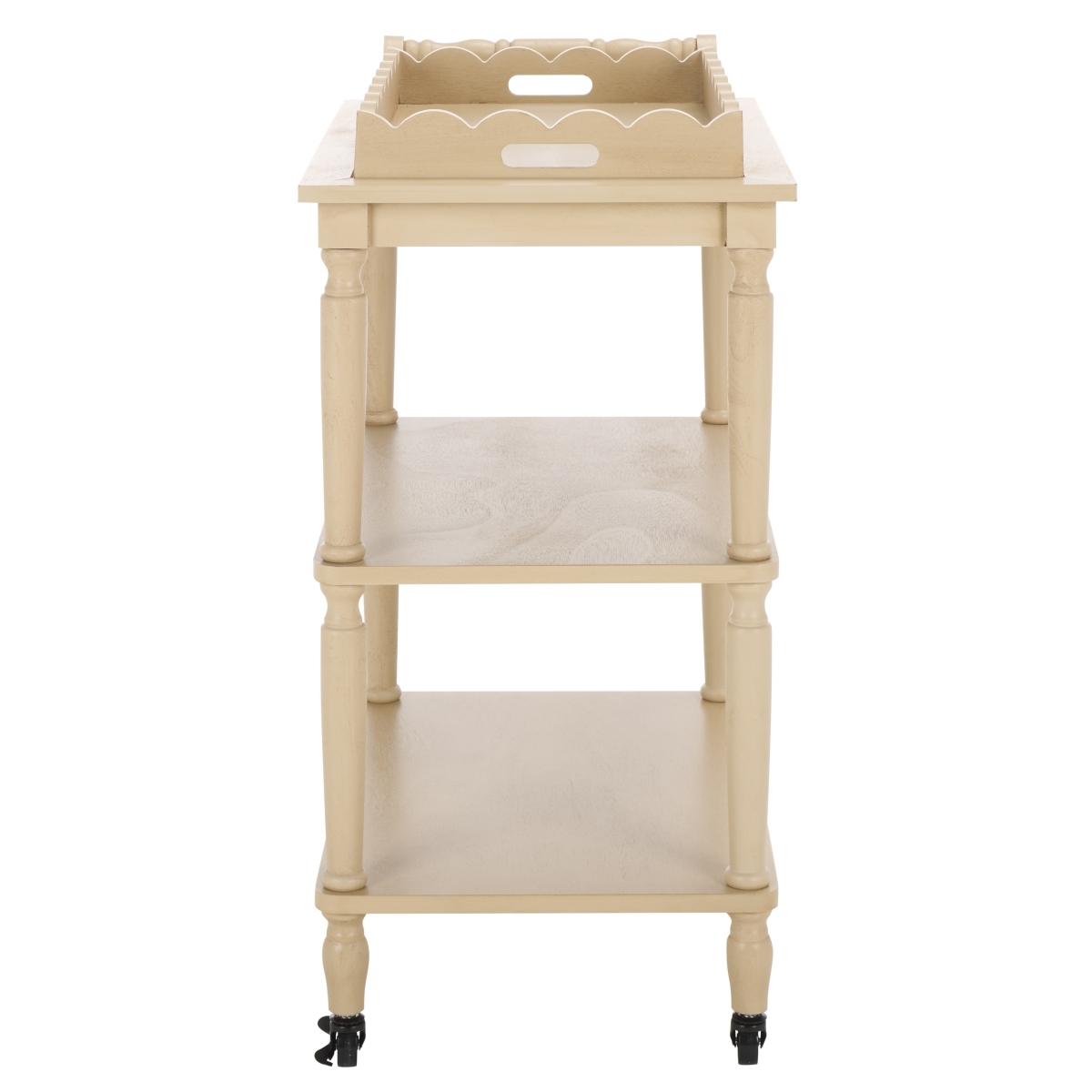 Haven 3 Tier Dining Cart - Natural - Image 6