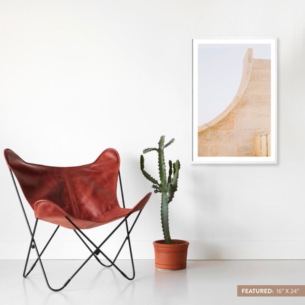 The Citizenry Jantar Mantar .02 Wall Art No Frame | 16" x 24" | Ivory - Image 2