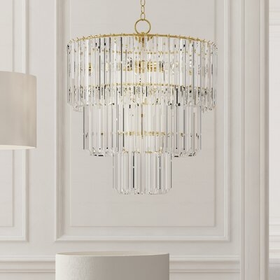 Abington 9 - Light Statement Tiered Chandelier - Image 0