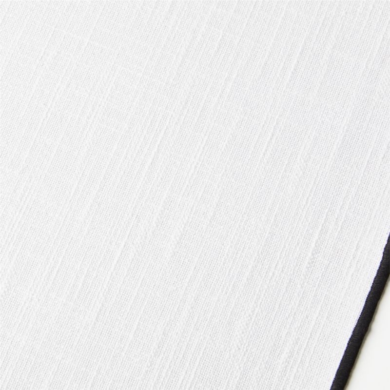 Merrow Stitch White Runner 120" - Image 1